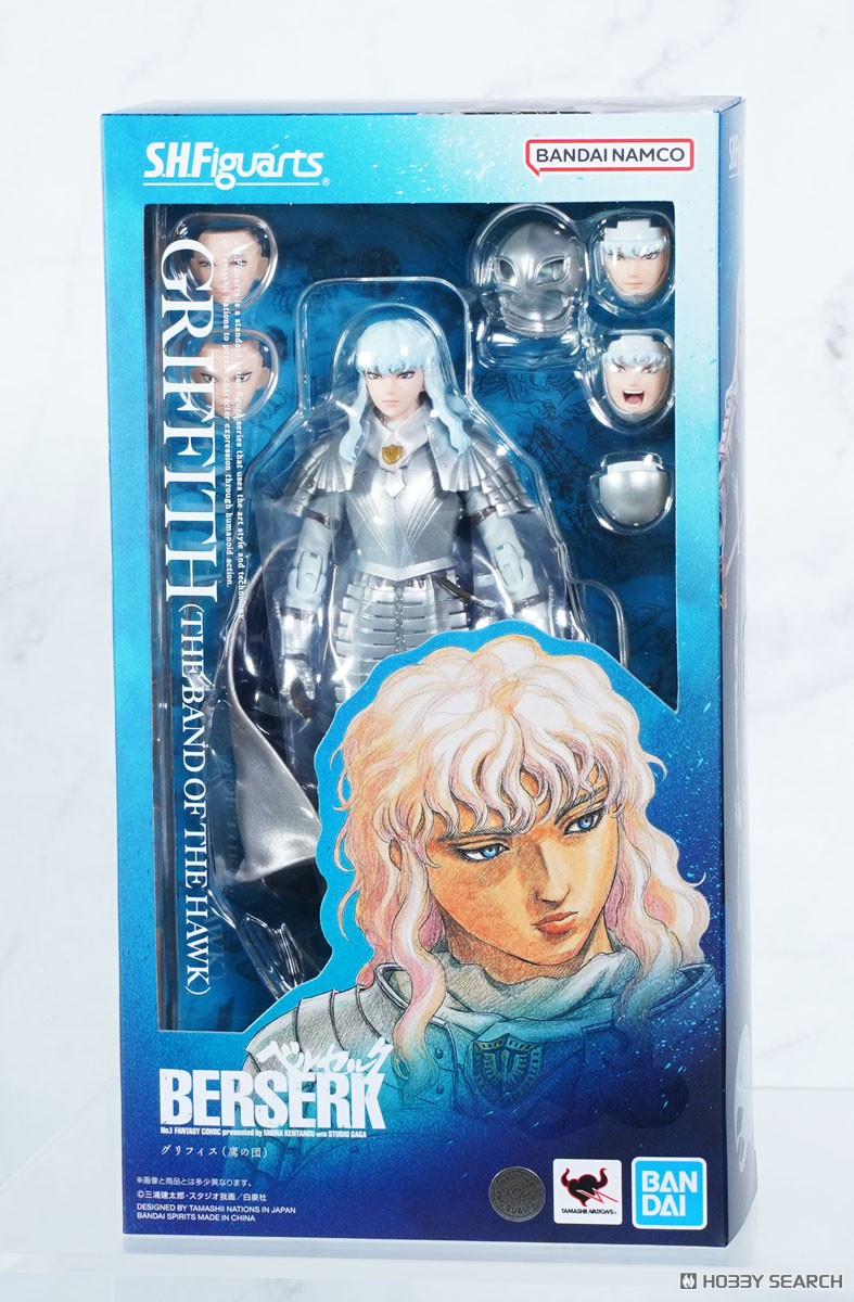 SHF 劍風傳奇 格里菲斯 鷹之團 11000日元（BAN-69834）