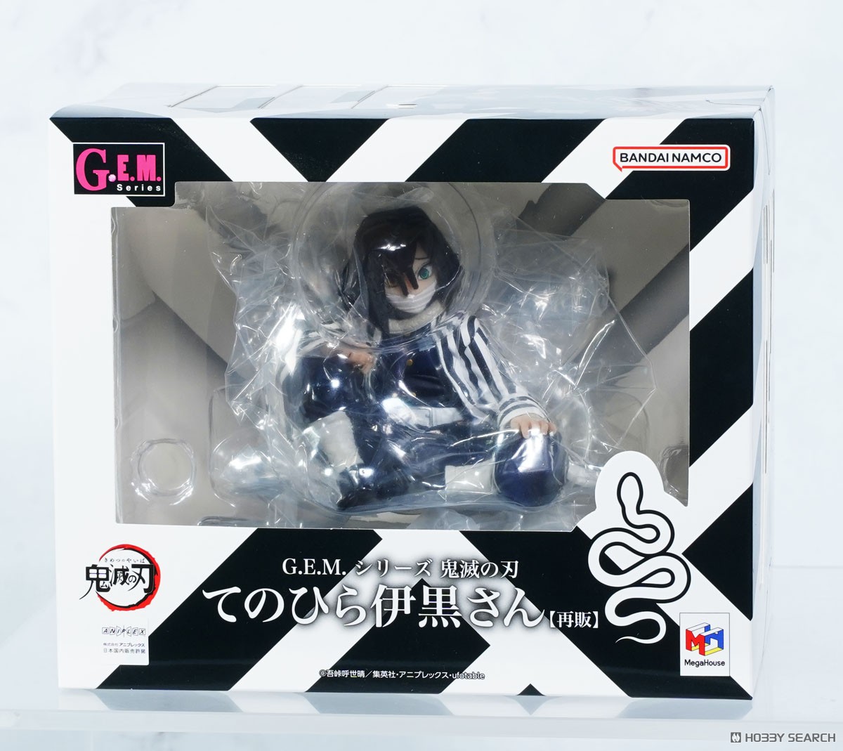 MegaHouse GEM 鬼滅之刃 掌中的伊黑 再版 7800日元（HMG-84874）