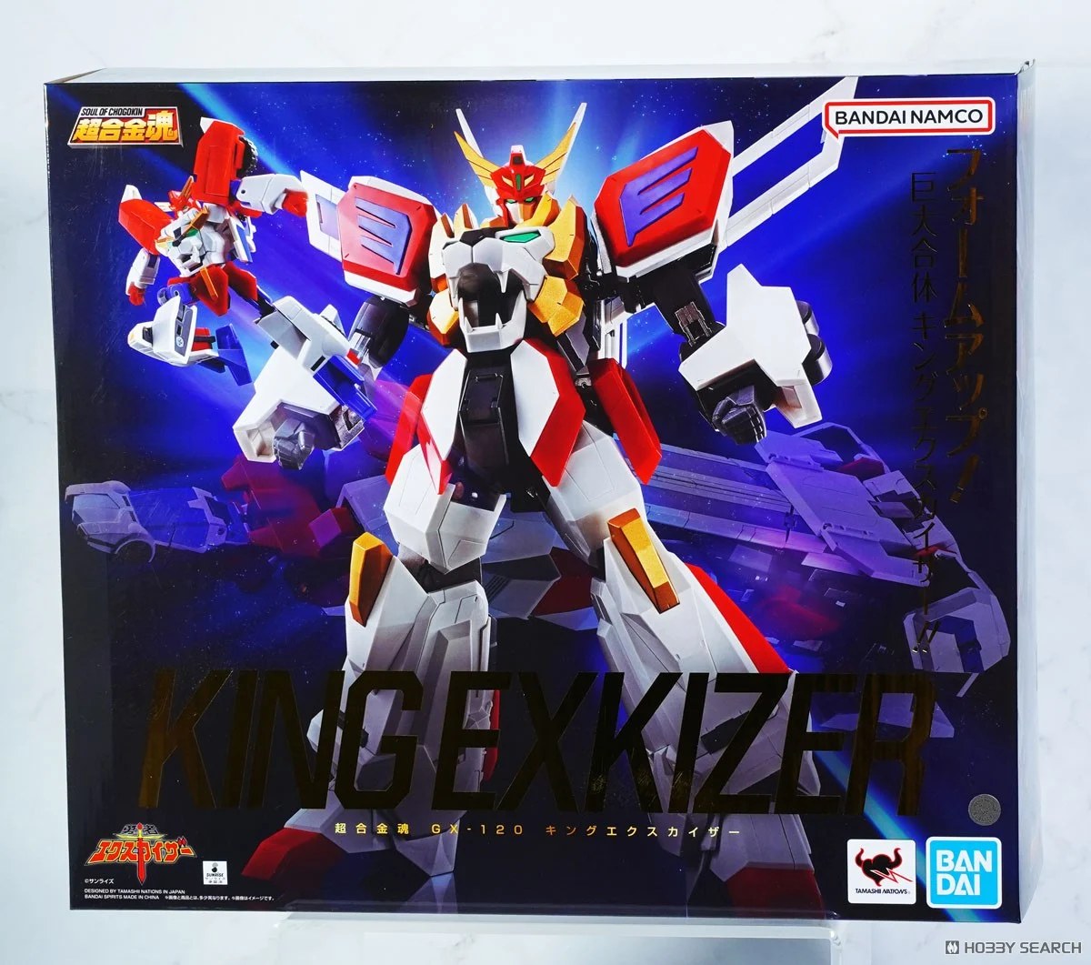 超合金魂 GX-120 勇者凱撒 王者EX凱撒 42000日元（HSC-69254）