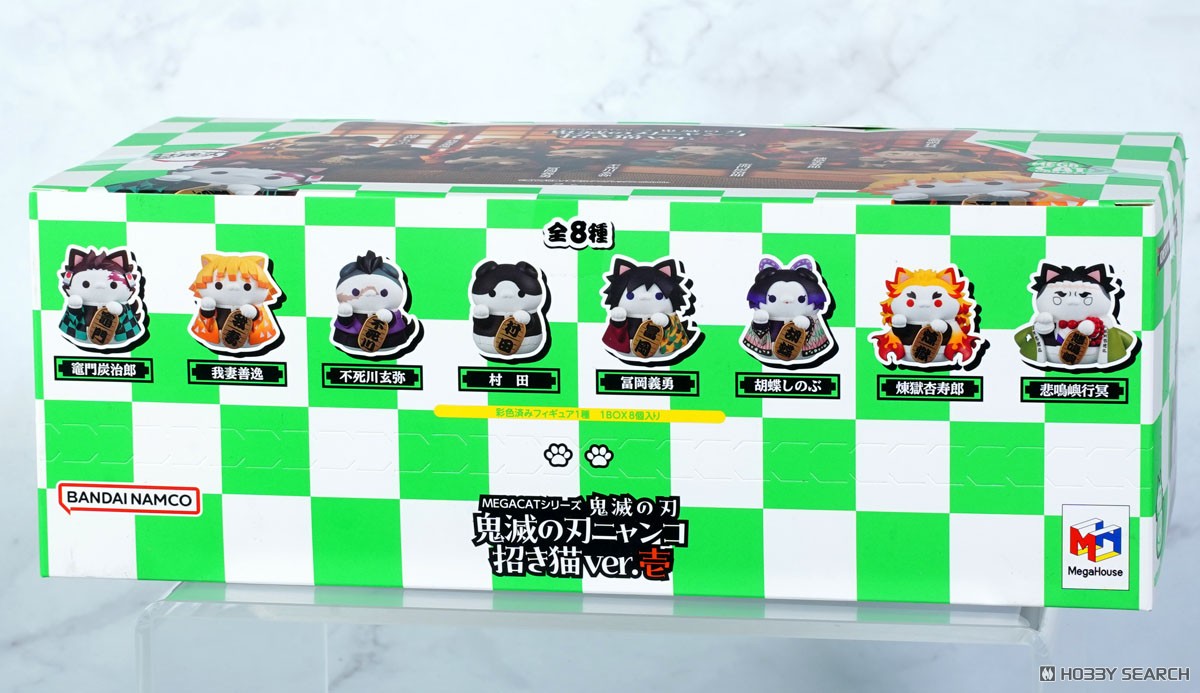 MEGA CAT PROJECT 鬼滅之刃 鬼滅之刃喵 招財貓 VER.壹 1500日元（HMG-84883）