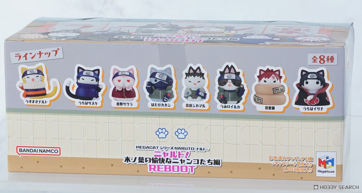 MEGA CAT PROJECT 火影忍者 火影忍喵 木葉的快樂小貓們篇REBOOT 818日元（HMG-84882）