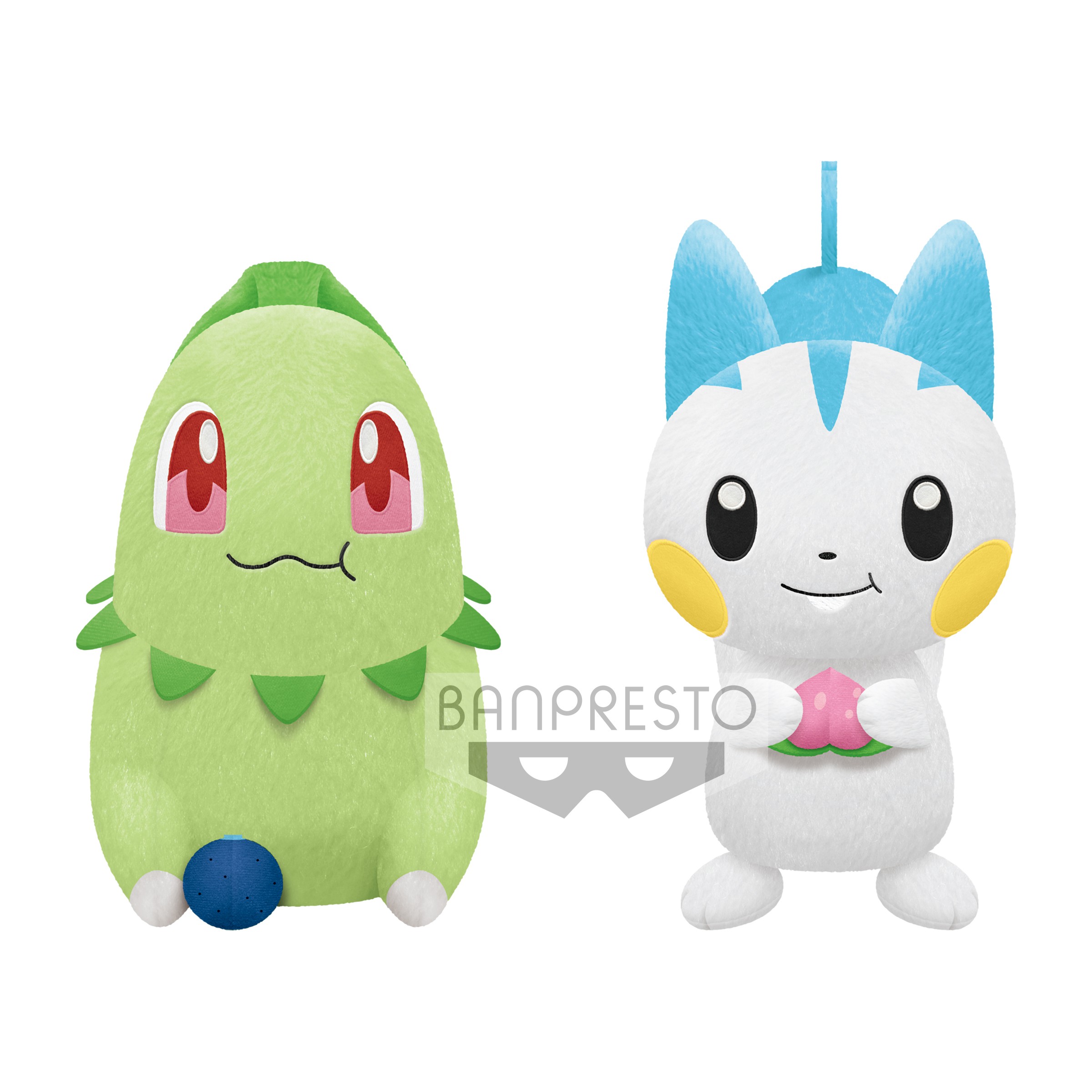 眼镜厂精灵宝可梦 食事时间 菊草叶&电栗鼠 毛公仔-混箱108元(HBP-17930)