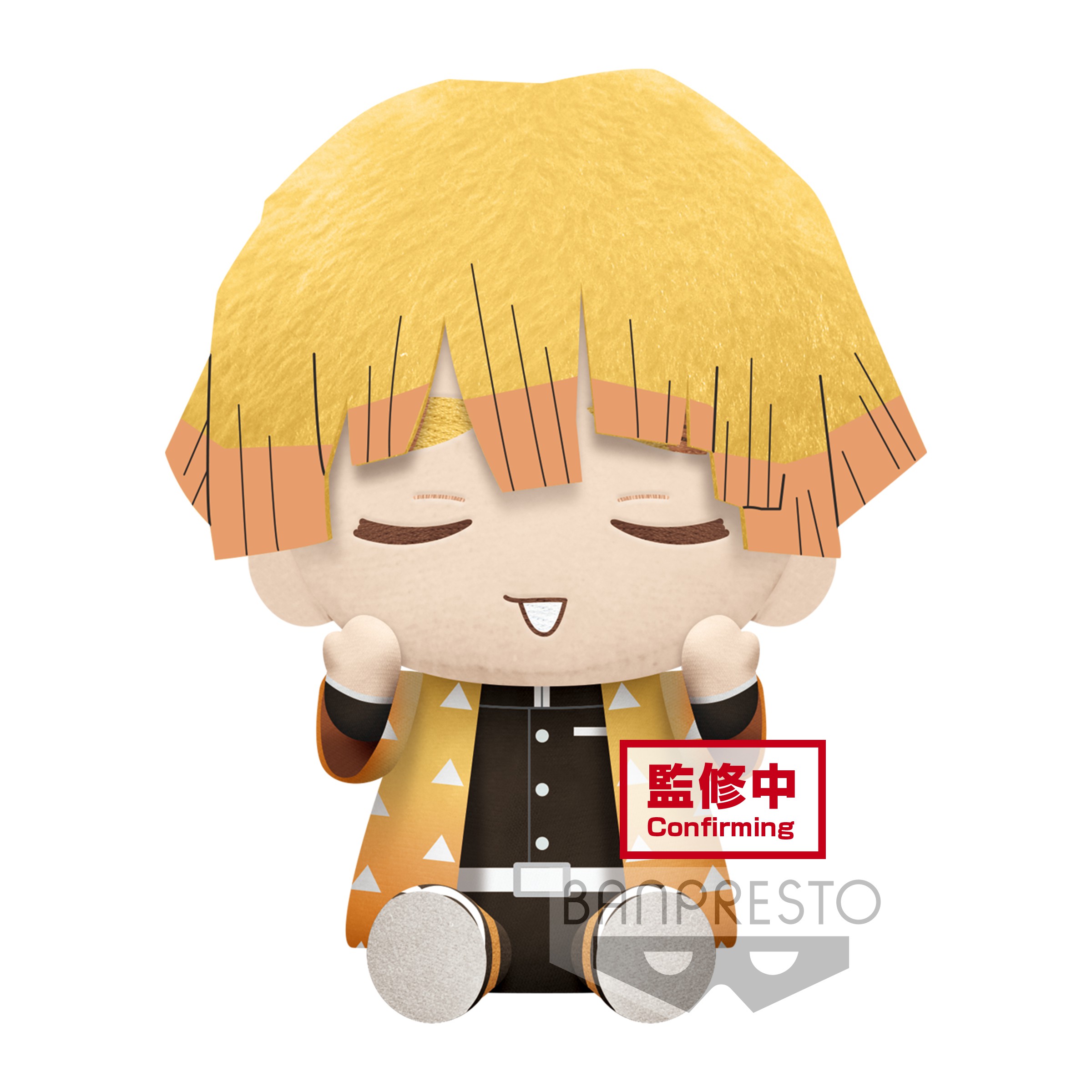 眼镜厂鬼灭之刃 我妻善逸･宇髄天元 A款 我妻善逸 毛公仔108元(HBP-17964)