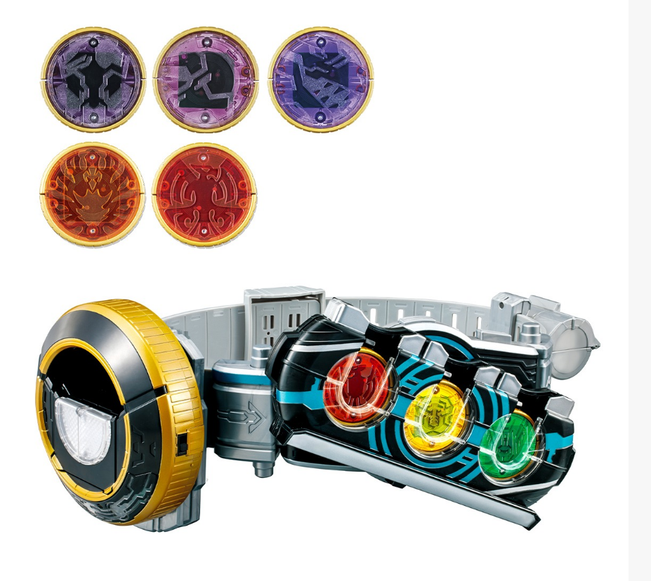 假面骑士ooo变身驱动器完全套装699元(HMR-92933)