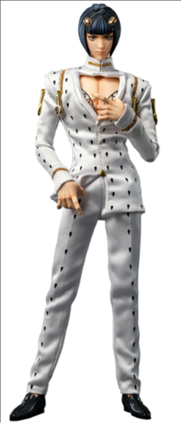 《JOJO的奇妙冒险：黄金之风》布鲁诺·布加拉提 1/6 可动模型 1340元（3Z0659）