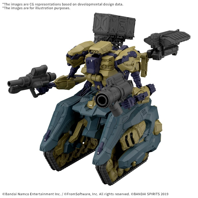 30MM 机战佣兵VI 境界天火 RaD CC-3000 WRECKER 马戏团3800日元（HGD-5184451）