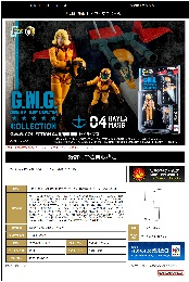 MegaHouse G.M.G. COLLECTION 04 机动战士高达 地球联邦军 塞拉·玛斯 再版3000日元（HMG-842191)