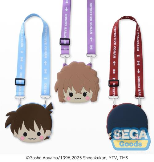 SEGA世嘉 人物造型小挎包 名侦探柯南 （含肩带)Vol.2 105元（115-1116130）