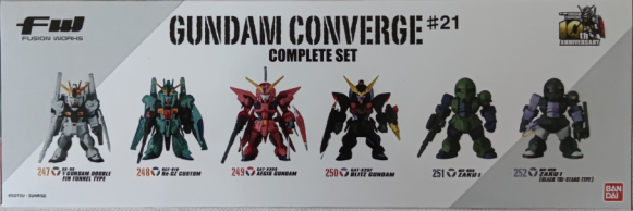 糖果盒蛋 FW 機動戰士高達系列 第21彈套裝 3000日圓（HCT-62705WO）