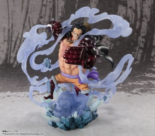 Figuarts ZERO[超激戦]蒙奇・D· 路飞 -4档 三船长 鬼岛决战-8500日元(HOP-63903）