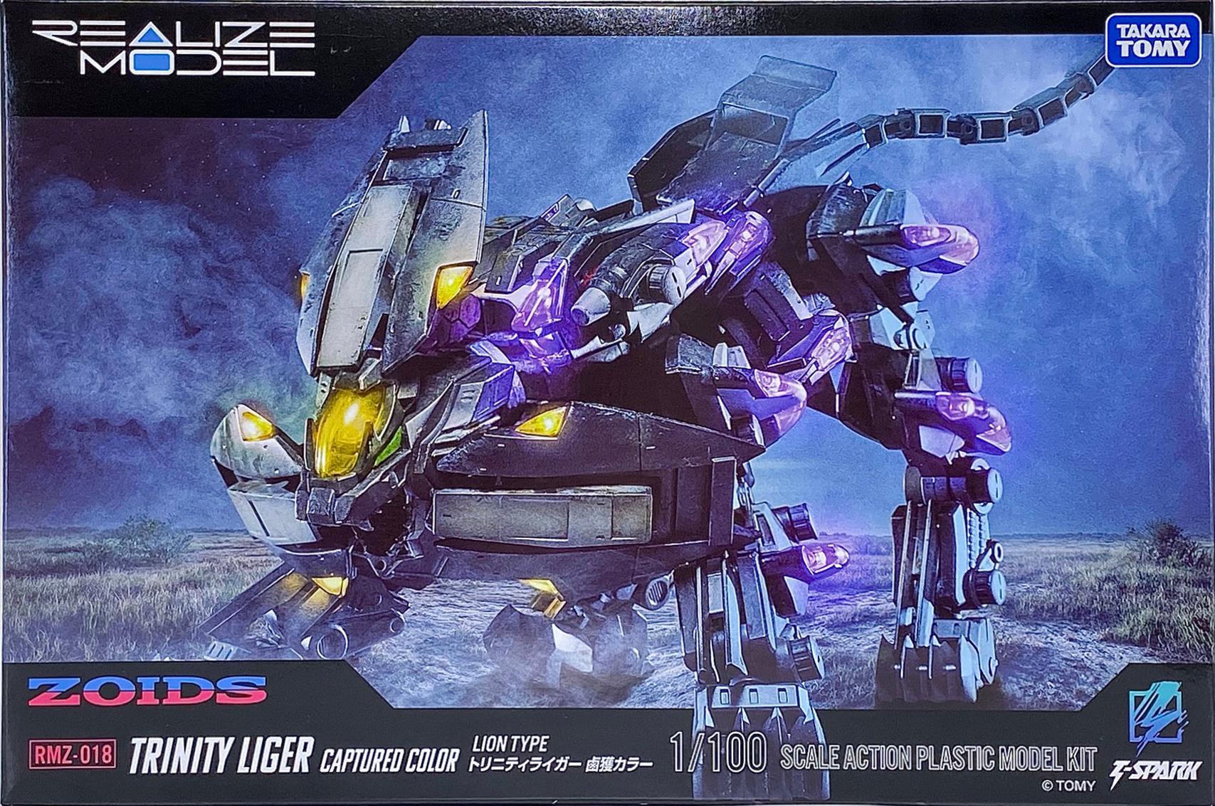 TAKARATOMY 索斯機械獸 RMZ-018 三重長牙獅 捕獲配色 6000日元（TZW-073970）