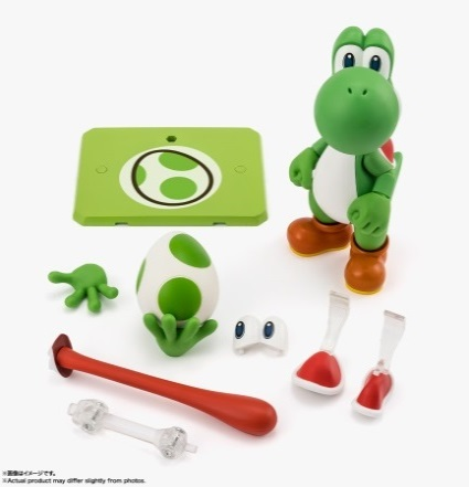 S.H.Figuarts 耀西 (SUPER MARIO)6000日元（BAN-69305）