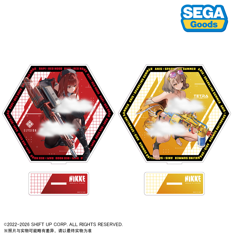 SEGA世嘉 双面亚克力立牌 胜利女神:NIKKE 106.25元（115-1124208）