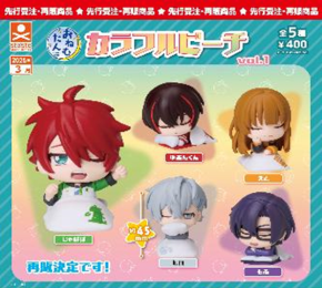 扭蛋-colorful peach 睡觉造型摆件Vol.1 400日元(71774)