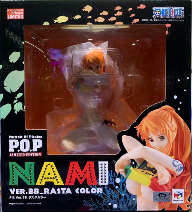MegaHouse 限定 海賊王  LIMITED EDITION 娜美  Ver.BB_ Rasta 8800日元（HMG-83009）