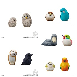 糖果盒蛋【海外单独再贩】万代 手乘朋友们7 -鸟-（无口香糖）-混箱320日元（HCT-83549WO）