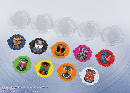 SHF 假面骑士地台套装 2 2500日元（HMR-55635）