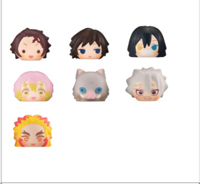 Mega House 盒蛋 软绵绵 面包系列  鬼灭之刃 第二弹-混箱 850日元（HMG-82910）