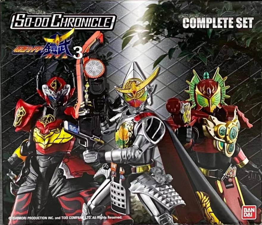 糖果盒蛋 層動 假面騎士鎧武 第三彈套裝 3600日元（HCT-62712WO）