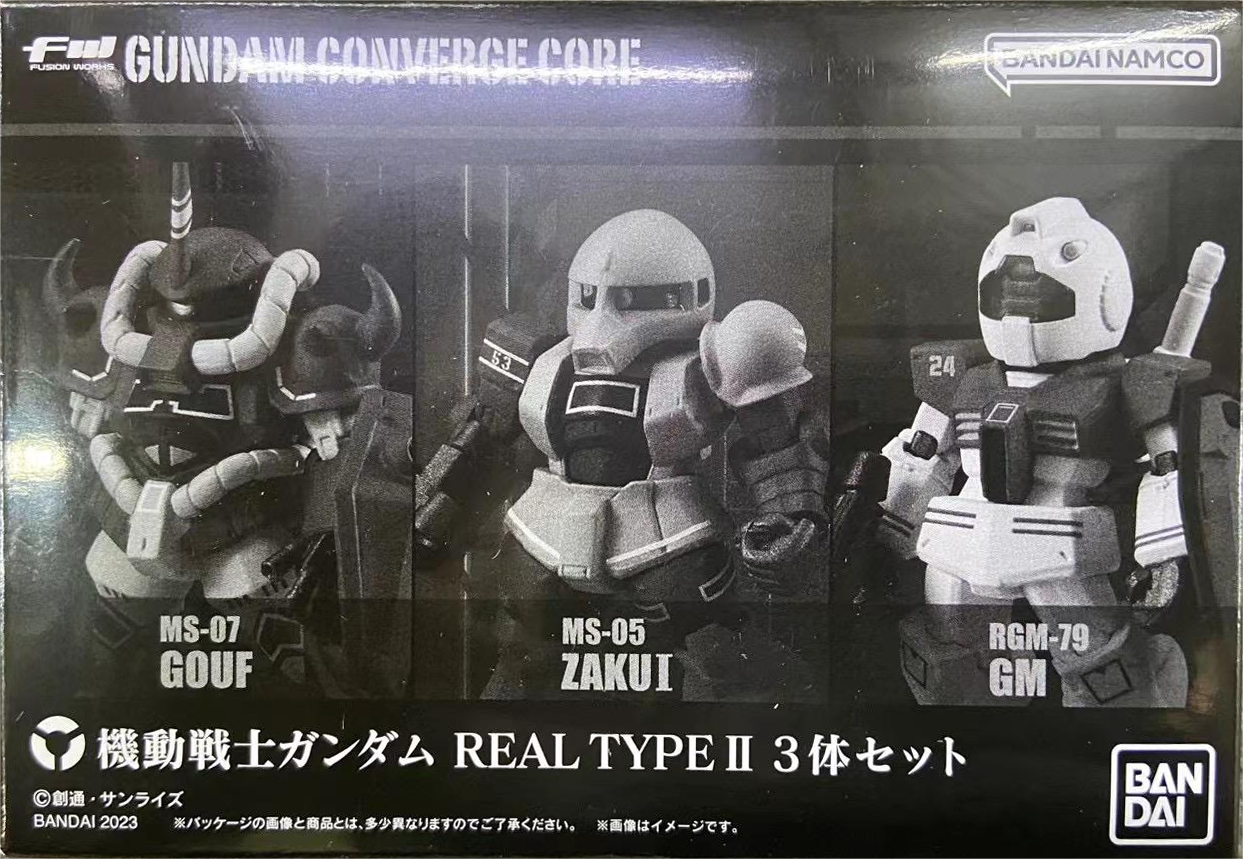 限定 糖果盒蛋 FW 機動戰士高達 CORE 真實類型II 3體套裝 3500日元（HCT-87594WO）