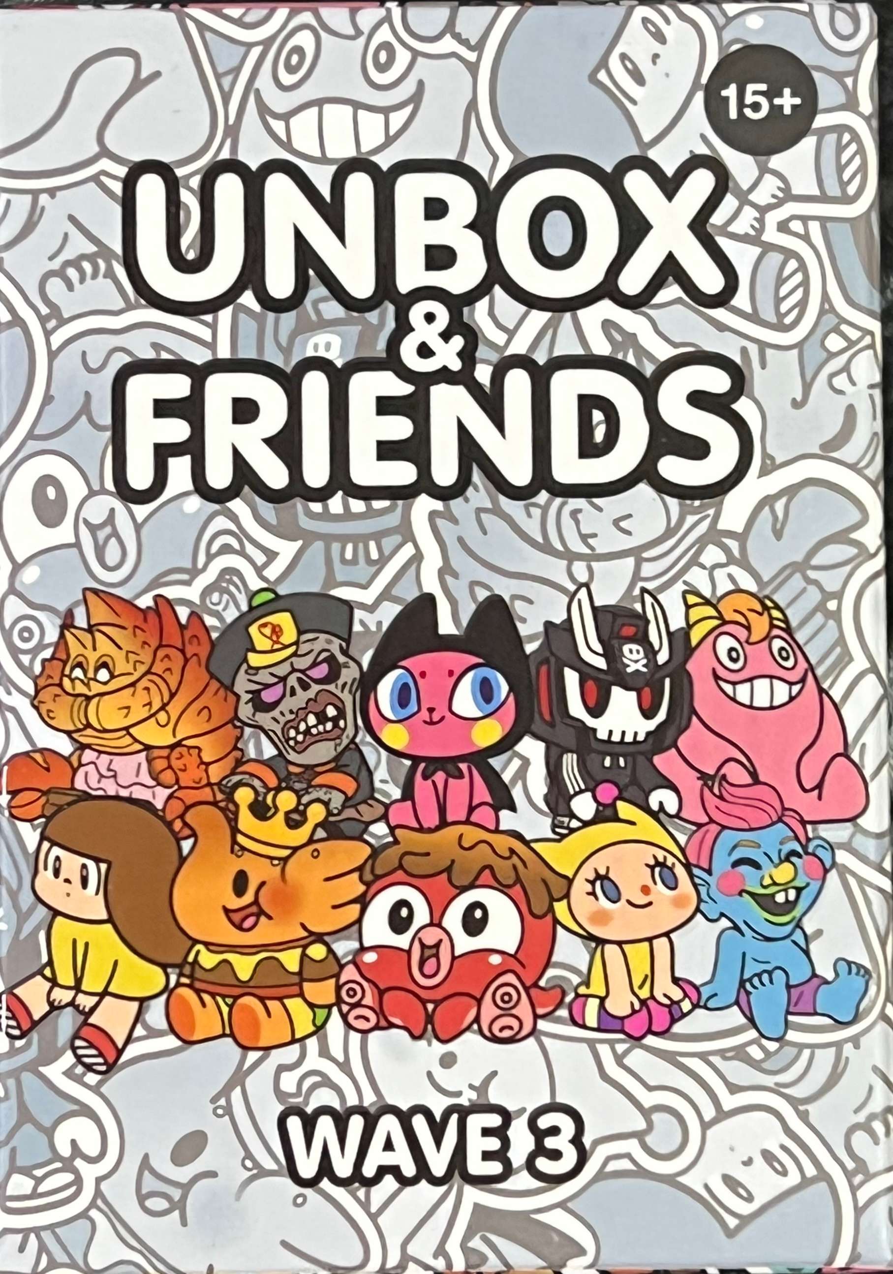 盲盒盒蛋 Unbox & Friends wave 3 79元（UNB-870651）