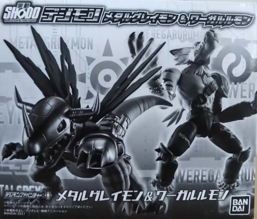 糖果盒蛋 限定 數碼暴龍 掌動系列  機械暴龍獸&獸人加魯魯獸套裝 5000日元（HCT-62726WO）