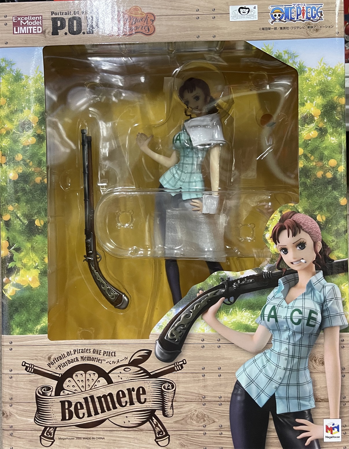Mega House 限定 海賊王  Playback Memories  貝爾梅爾 11000日元（HMG-71617）