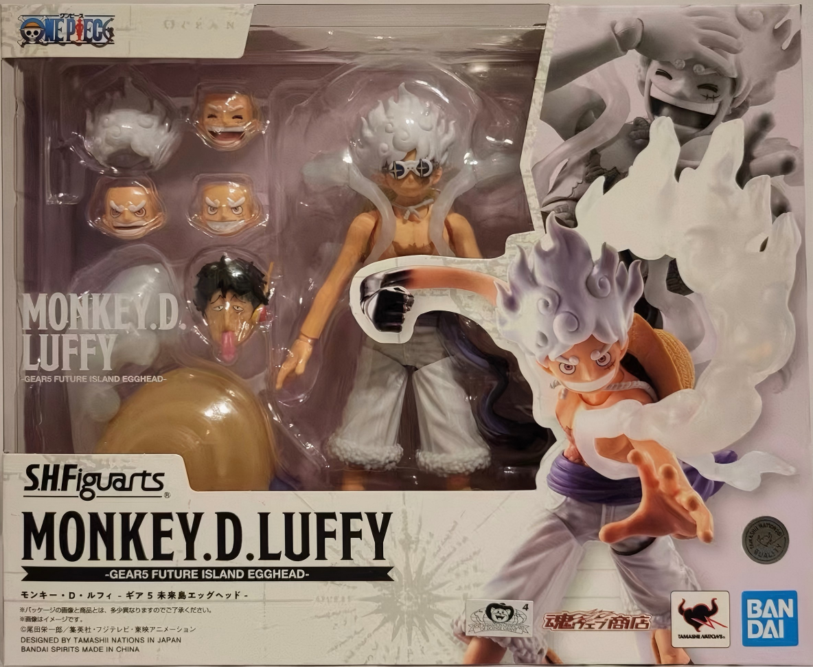 限定 SHF 海賊王 蒙奇 D 路飛 五檔 未來島  艾格赫德 10000日元（HOP-67683）