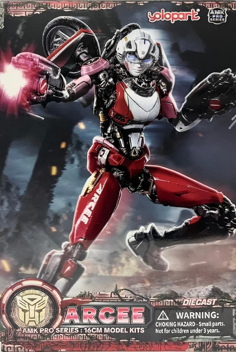 YOLOPARK 預組裝模型 AMK PRO 系列 變形金剛 野獸崛起 阿爾茜 319元（YP-AMKPM7AC）