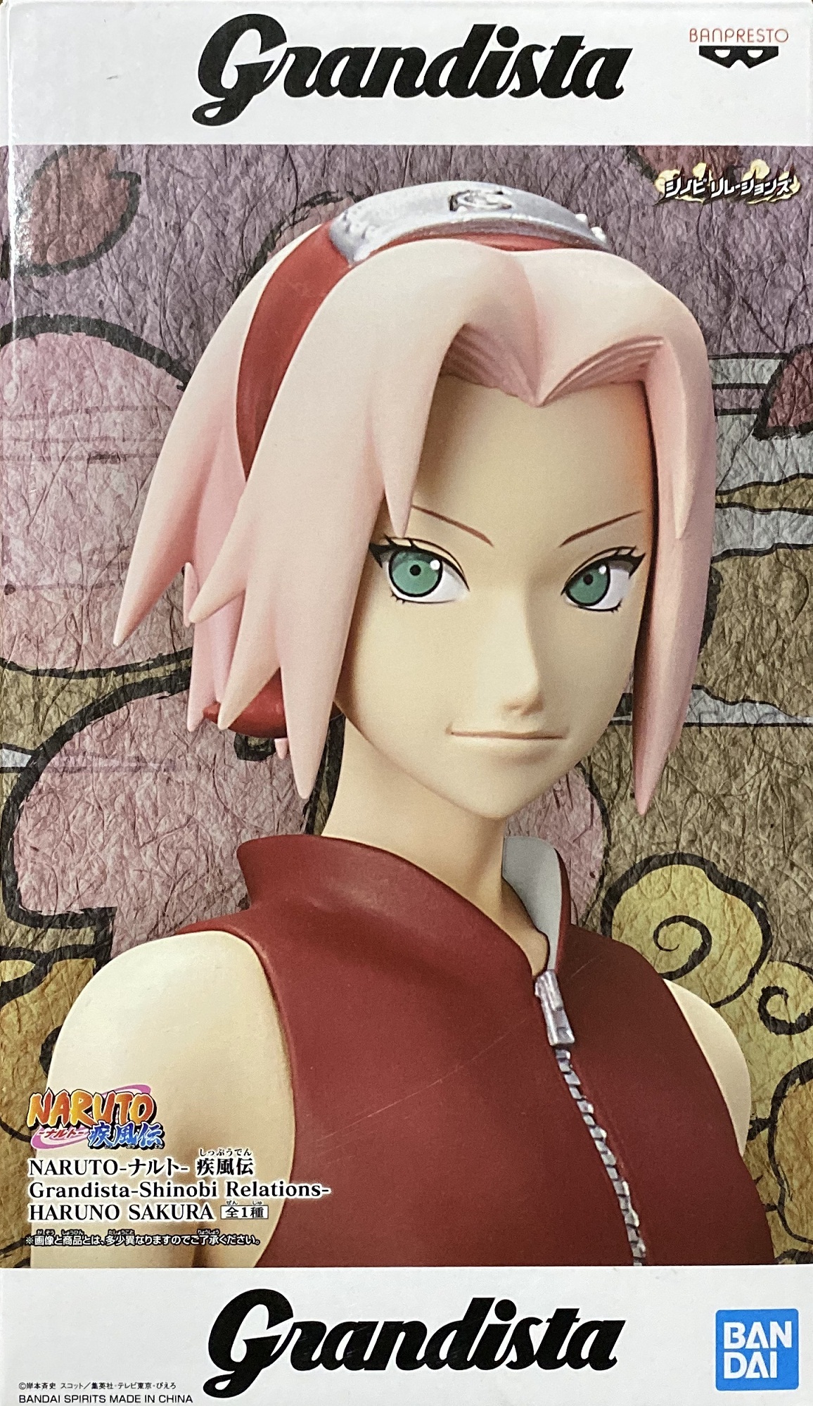 眼鏡廠 火影忍者疾風傳 Grandista 忍者羈絆 春野櫻 800日圓（HBP-39765）