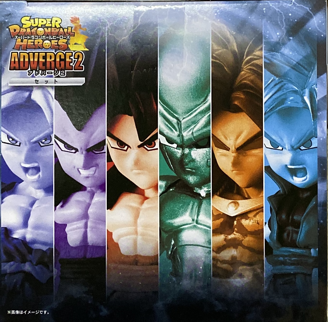 糖果盒蛋 超級龍珠英雄 ADVERGE2 角色造型系列 套裝 3000日圓（HCT-39396WO）
