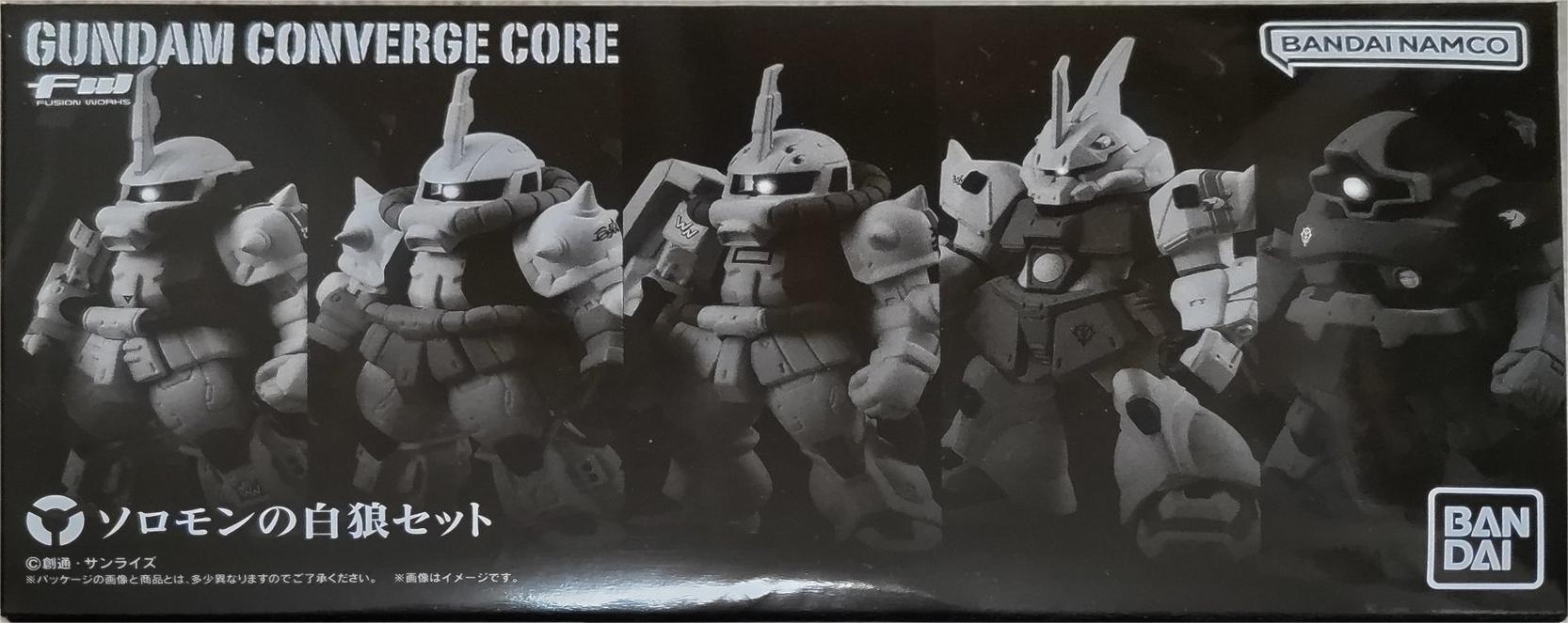 限定 糖果盒蛋 FW 機動戰士高達 CORE 機動戰士高達 所羅門的白狼套裝 5450日元（HCT-91419WO）