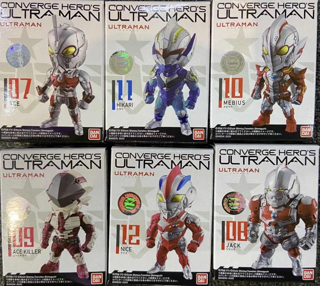 糖果盒蛋 奧特曼英雄大集結 第二彈 550日元（HCT-50345WO）