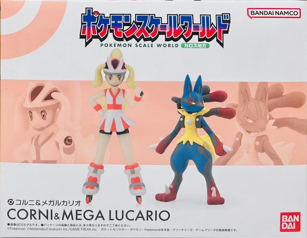 限定 糖果盒蛋 寵物小精靈SW 造型系列 卡洛斯地區 可爾妮&超級路卡利歐套裝 5800日元（HCT-92319WO）