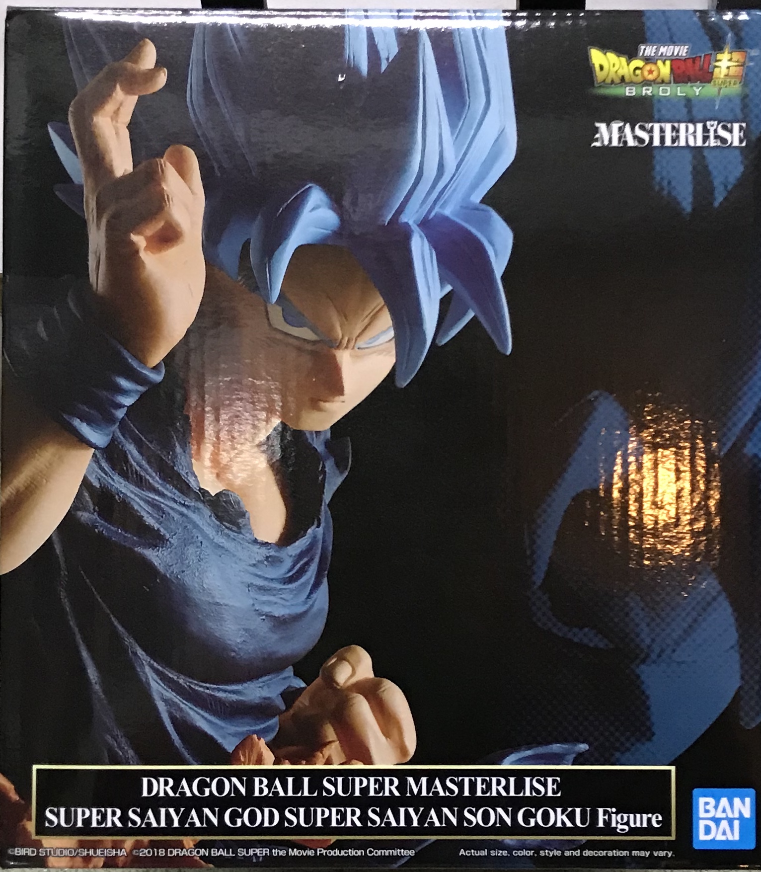 眼鏡廠 限定 龍珠超 劇場版 超級撒亞人神SSGSS 孫悟空 269元（HBP-35707）