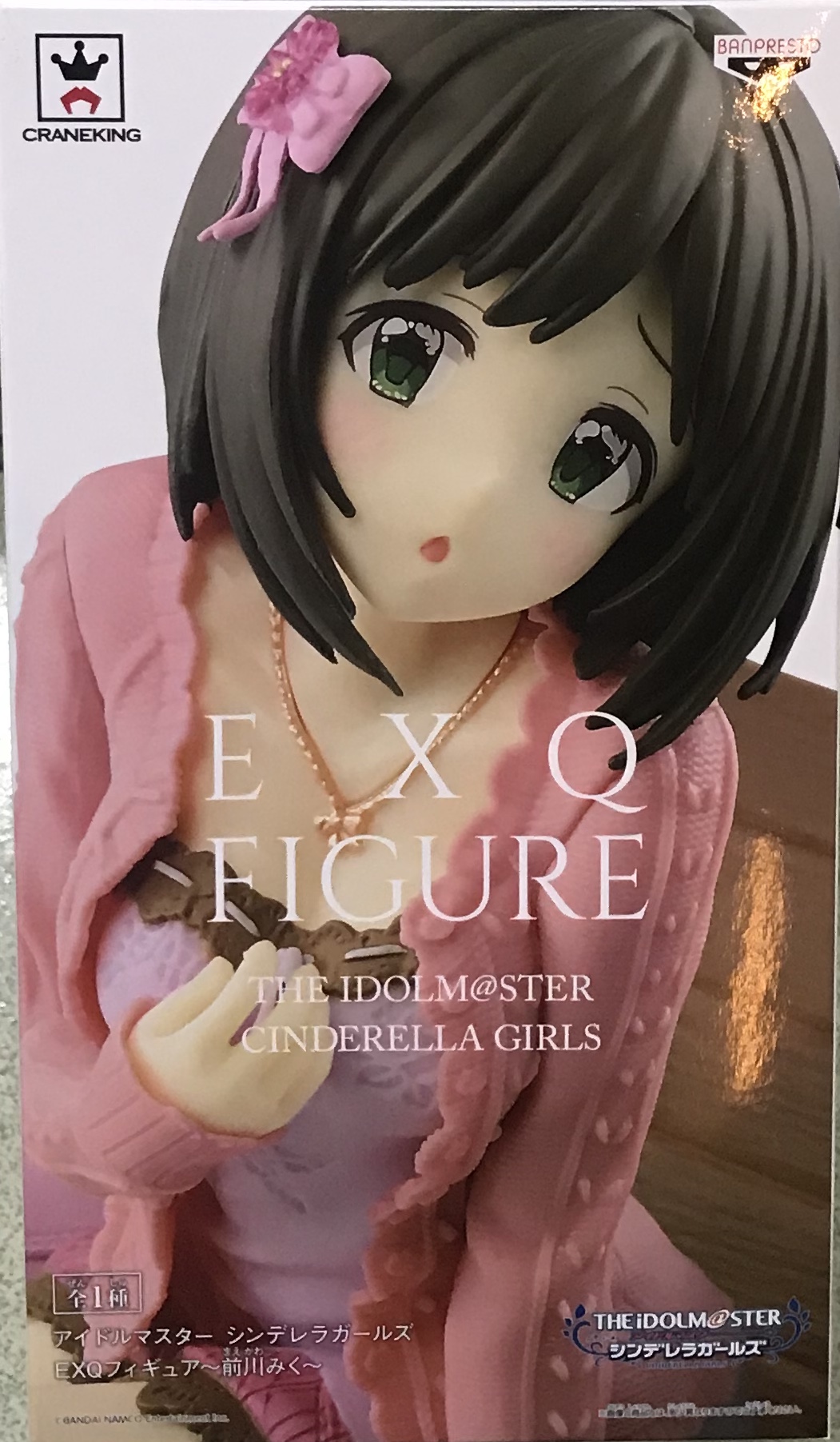 眼鏡廠 EXQ 偶像大師灰姑娘們 前川未來 800日圓（HBP-39077）