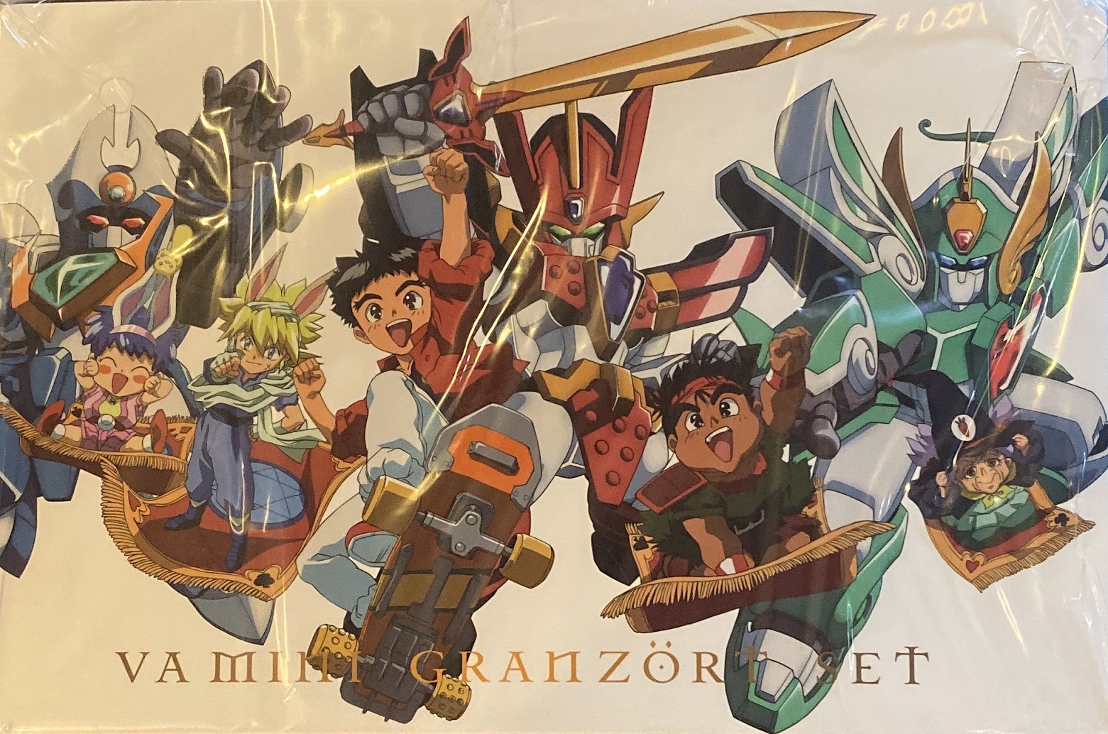 mega house 限定 VAM Mini 魔動王 地忍俠&風飄俠&水卷俠 三機套裝 10000日圓（HMG-82798）