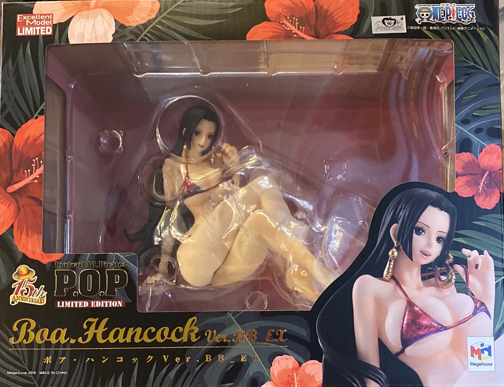 Mega House 限定 海賊王15週年 P·O·P 女帝 波雅·漢庫克 Ver.BB EX 9250日圓（HBP-71606）