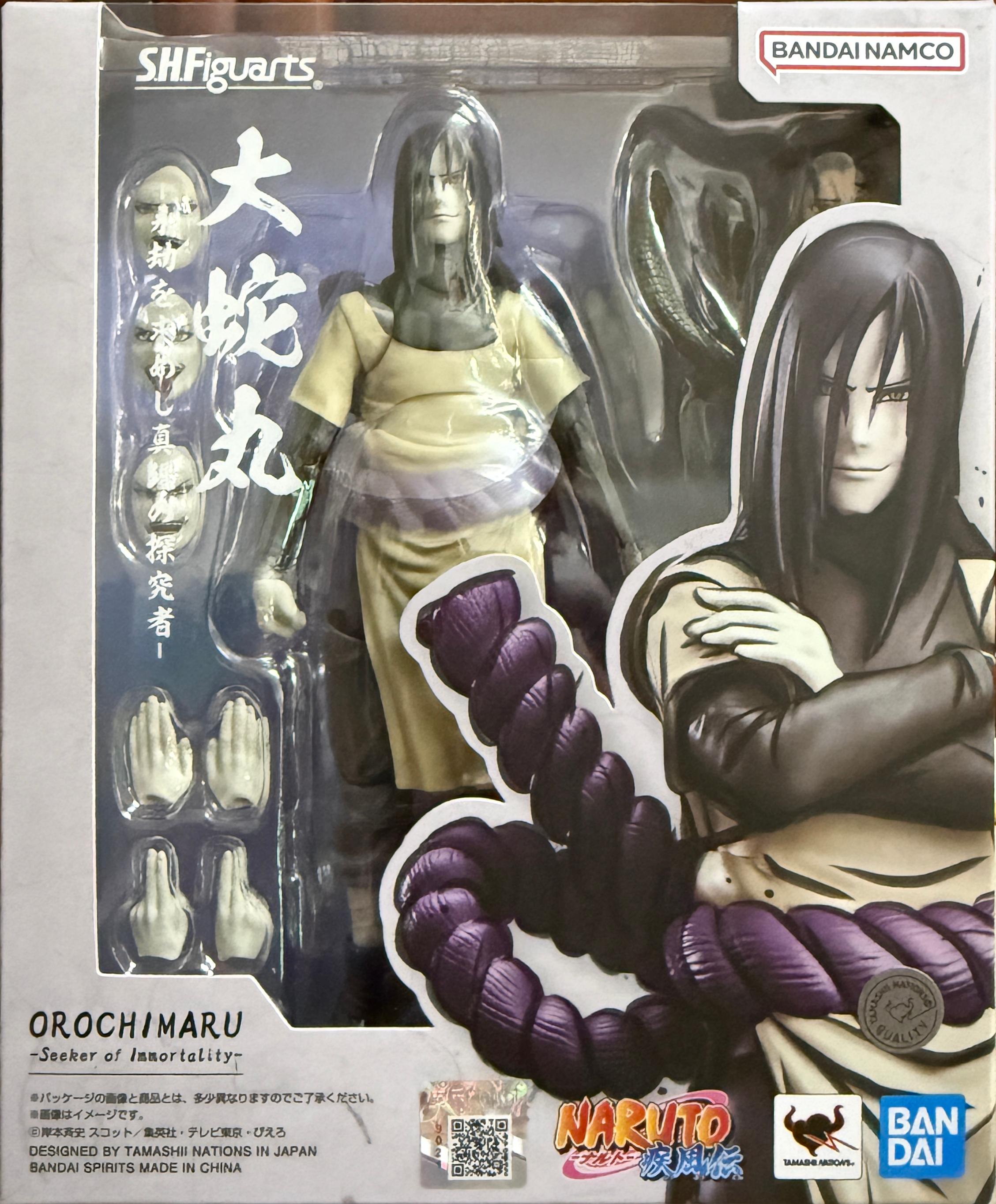 SHF 火影忍者疾風傳 大蛇丸 尋求無盡的真理探究者  再版 8000日元（HNO-69872）