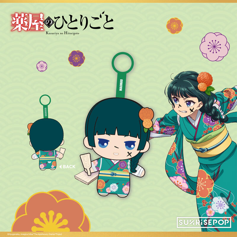 SUNRISEPOP ANI-TWO 藥屋少女的呢喃 角色造型 季節系列 迷你毛絨 貓貓 89元（SRE-ADPL005）