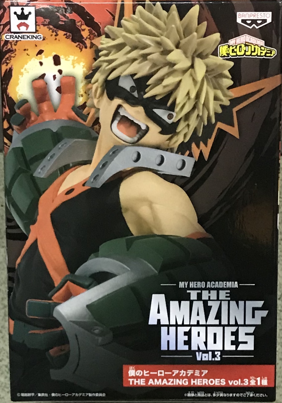 眼鏡廠 我的英雄校園 神奇英雄 第三彈 爆豪勝己 800日圓（HBP-39122）