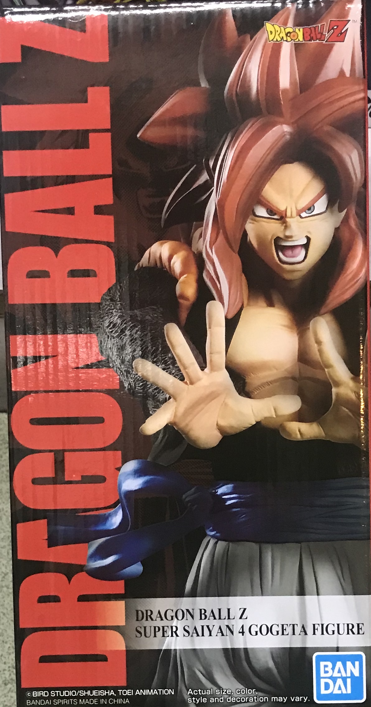 眼鏡廠 限定 龍珠Z 爆裂激戰 超級撒亞人四 格比達/悟吉塔 220圓（HBP-35782）