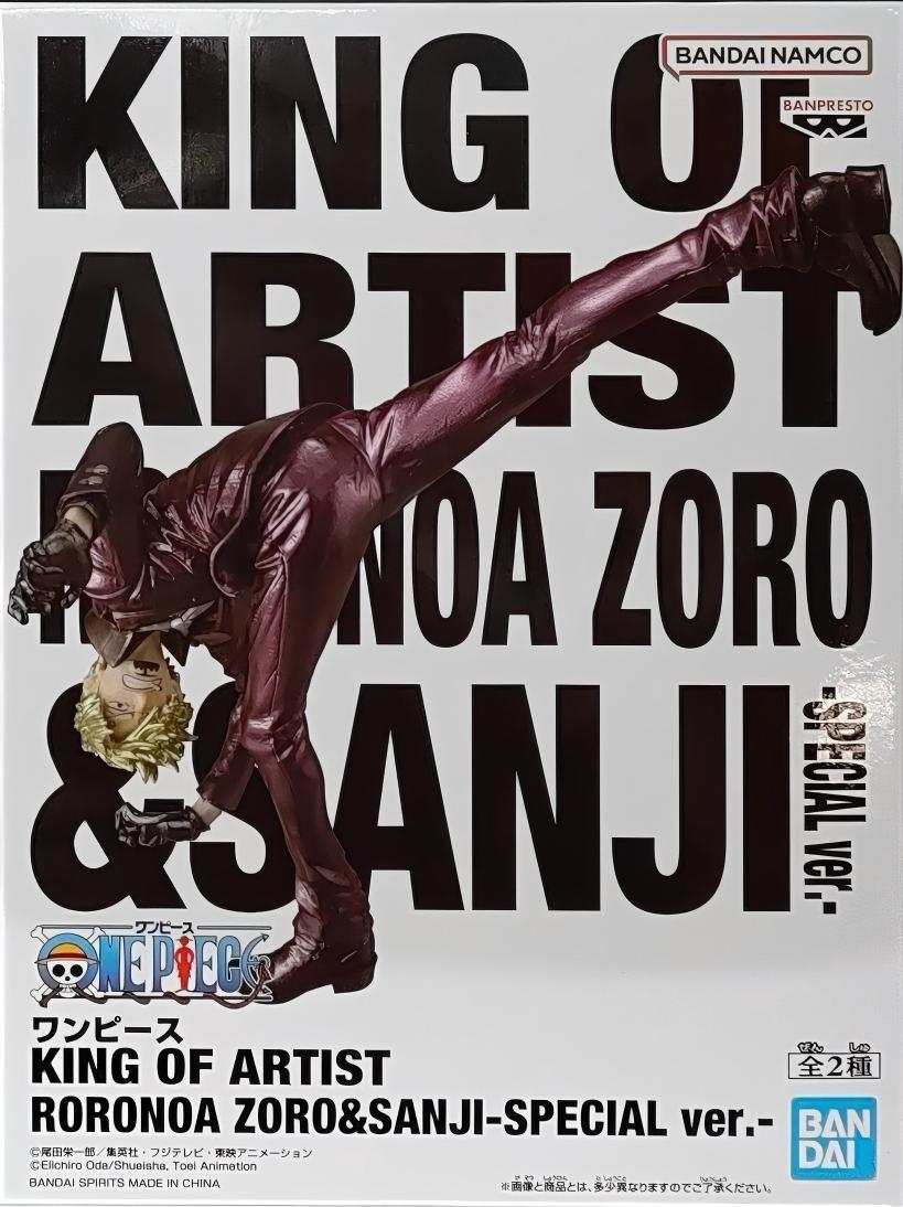 眼鏡廠 海賊王 藝術之王 羅羅諾亞 索隆&山治 特別版 B款 山治 149元（HBP-69659）