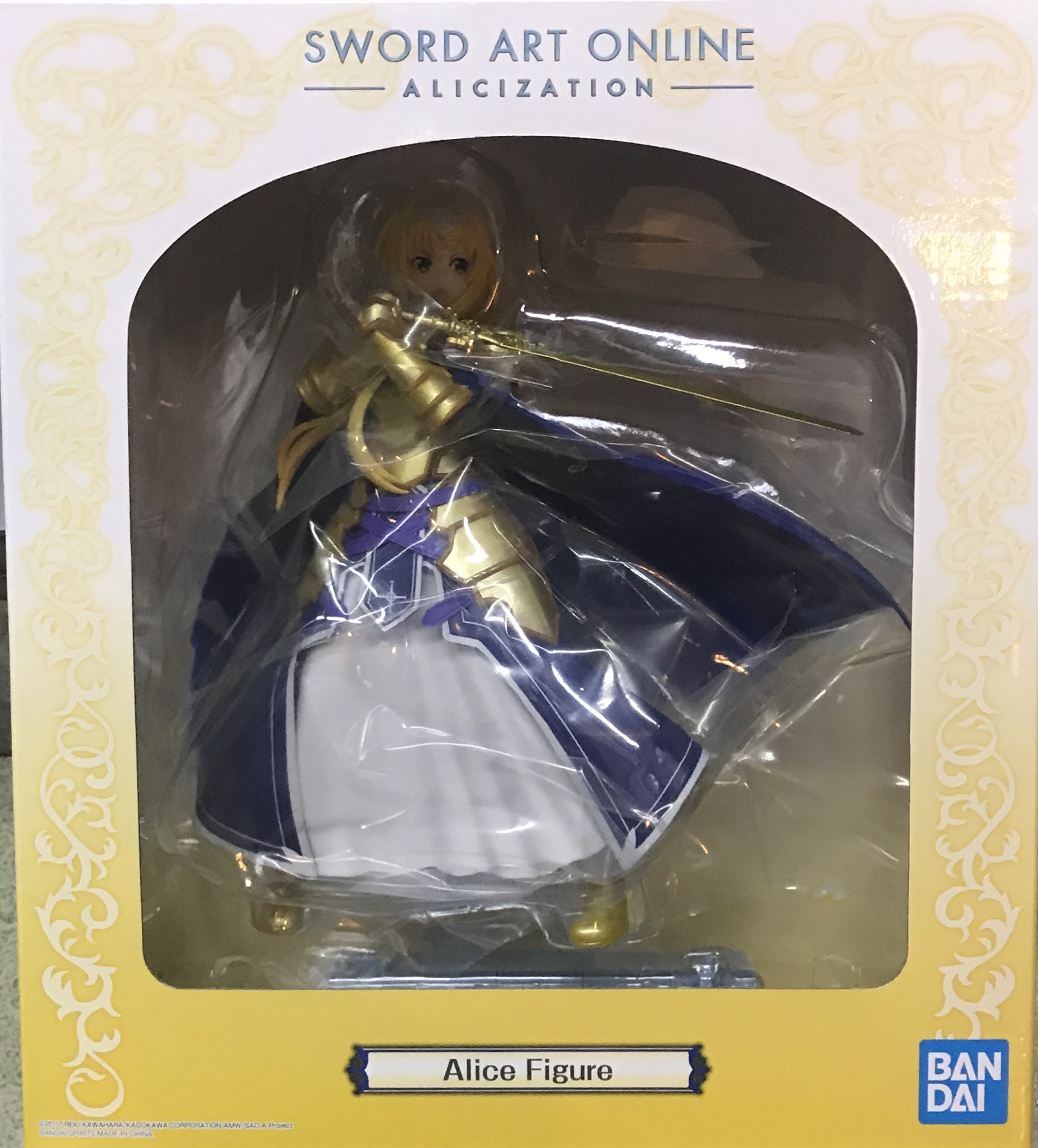 眼鏡廠 限定 刀劍神域ALICIZATION 公理教會整合騎士 愛麗絲·辛賽西斯·薩蒂 332元（HBP-35722）