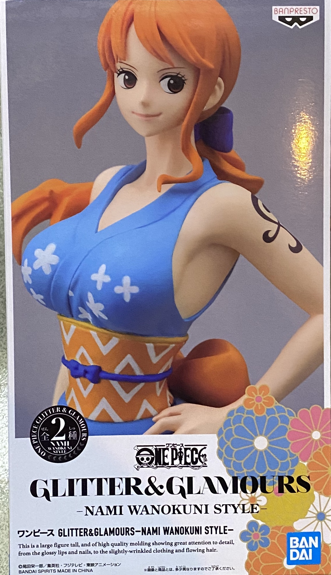 眼鏡廠 海賊王 閃耀&魅力 娜美 和之國 A款 800日圓（HBP-16098）