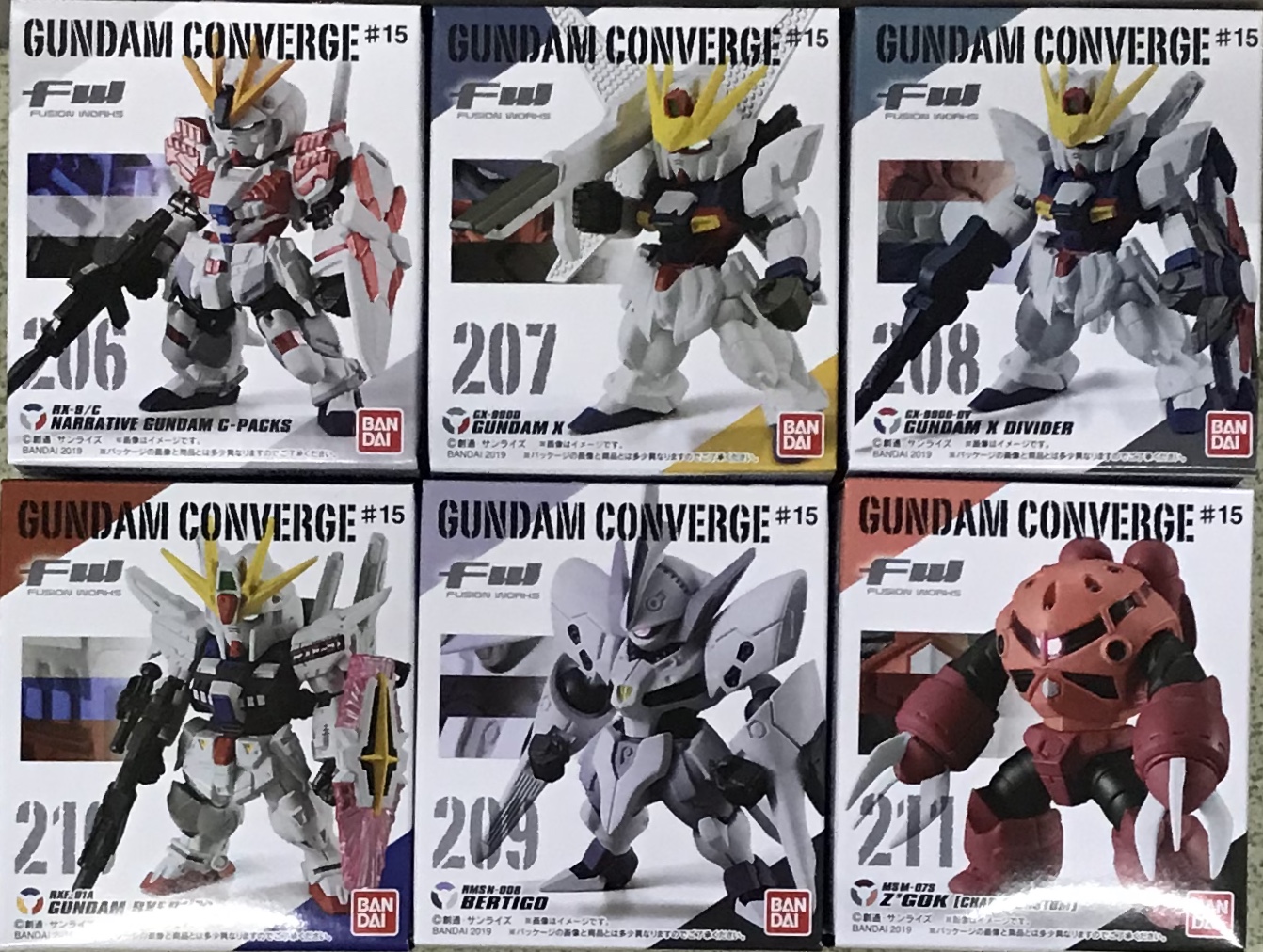 糖果盒蛋 FW 機動戰士高達收藏系列 第15彈 500日圓（HCT-33923WO）