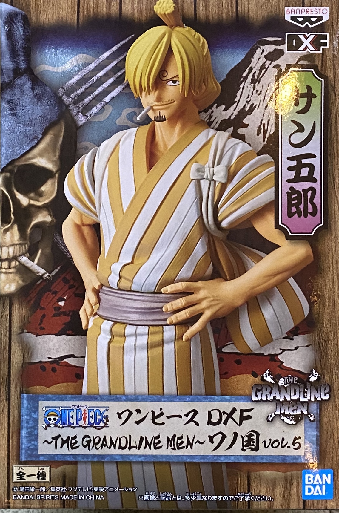 眼鏡廠 DXF 海賊王 偉大航路的男人 和之國第三彈 山治五郎 800日圓（HBP-81929）