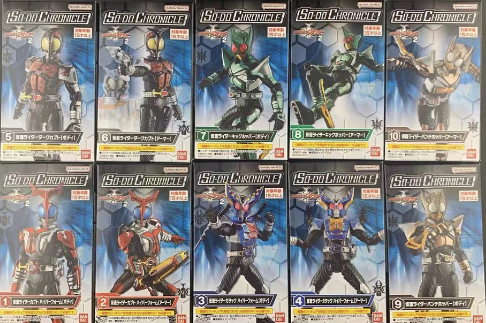 糖果盒蛋 SO-DO CHRONICLE 層動 假面騎士KABUTO 第二彈 590日元（HCT-83627WO）