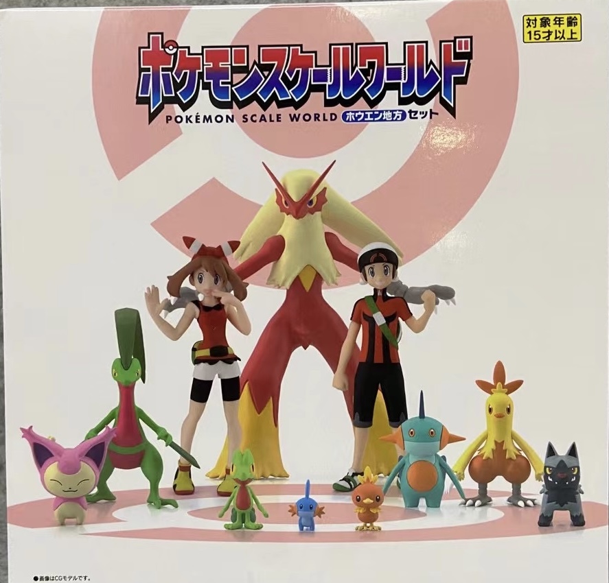 糖果盒蛋 寵物小精靈SW 造型系列 豐緣地區 套装 3000日圓（HCT-58289WO）