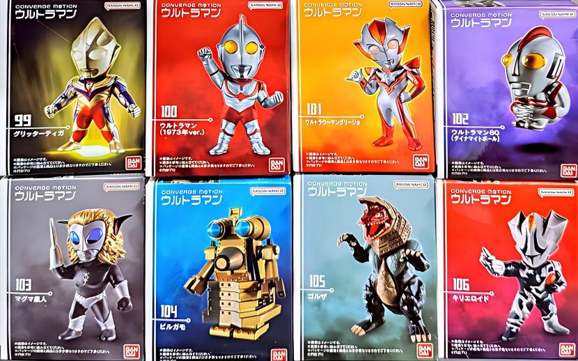 糖果盒蛋 MOTION 奧特曼大集結 第14彈 690日元（HCT-92636WO）